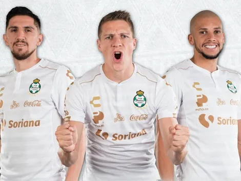 Fotos | Santos Laguna estrena nueva jersey a lo Real Madrid