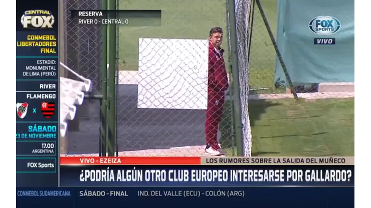 FOX Sports: otro grande europeo se sumaría al interés de Barcelona por Gallardo