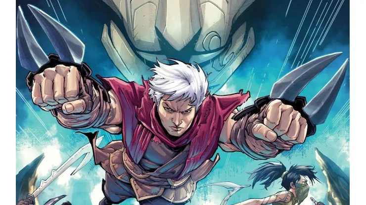 Primer vistazo al nuevo cómic de League of Legends ¡sobre Zed!