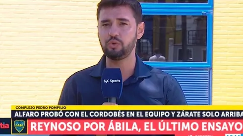 TyC Sports: Zárate iría de punta 'solo' ante Vélez