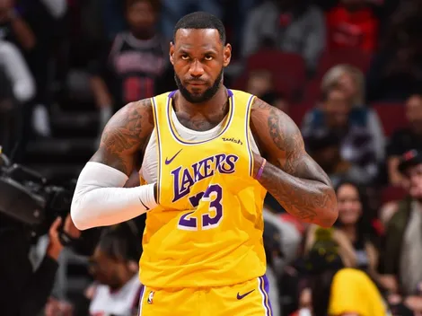 Los Lakers siguen ganando y LeBron posteó un vídeo celebrando en la pista de baile