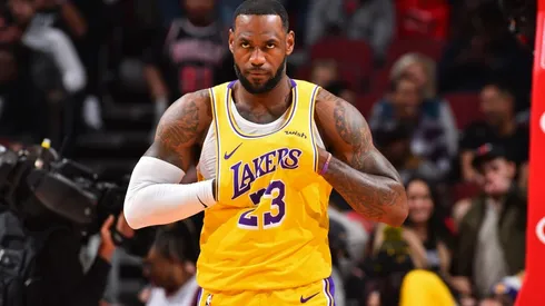 Los Lakers siguen ganando y LeBron posteó un vídeo celebrando en la pista de baile