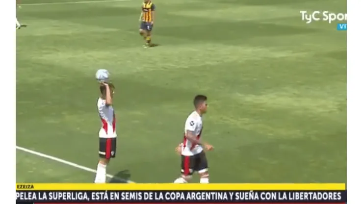 Foto captura del momento donde hablaba el periodista.