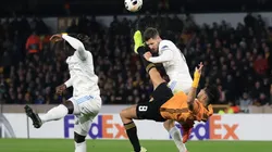 Duele con solo verla: la impresionante patada en la cabeza que le propinó Jiménez a un rival