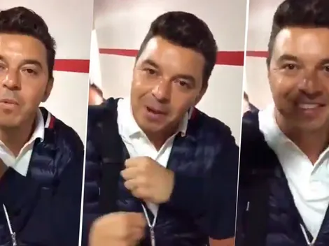 El video de Gallardo que la rompió en las redes: "¡Abrazo gallina!"