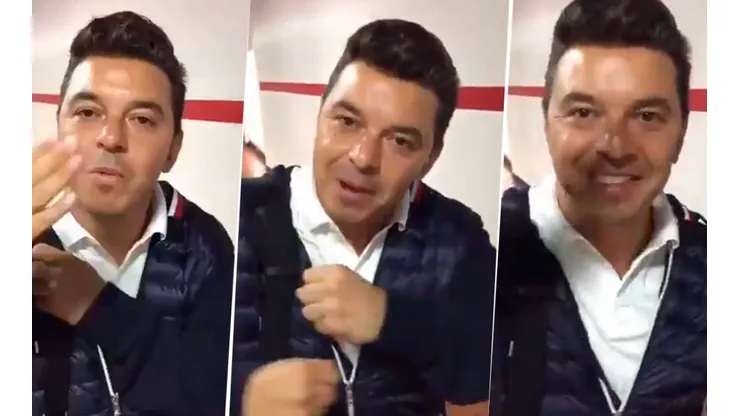El video de Gallardo que la rompió en las redes: "¡Abrazo gallina!"
