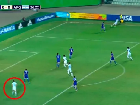 Changuito corazón: Zeballos abrió el marcador para Argentina ante Paraguay