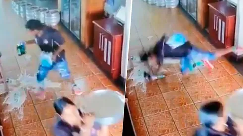 Video viral: este mozo nunca supo que tenía en su mano cervezas diabólicas