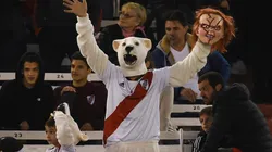 Los hinchas de River quieren meterle miedo a Flamengo.