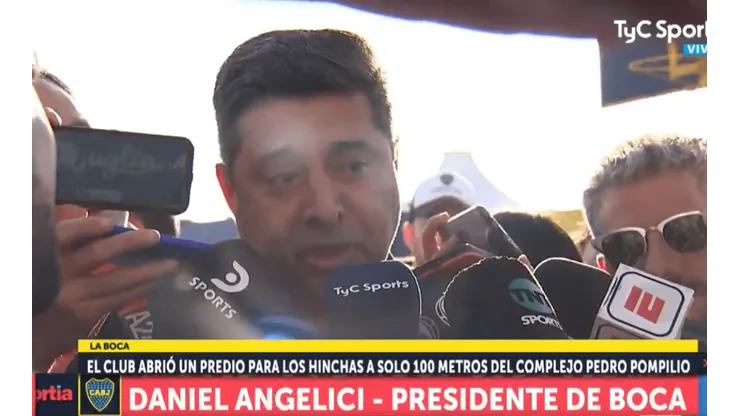 Angelici escuchó a Riquelme: la decisión que tomó de cara a las elecciones