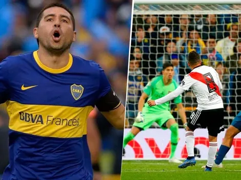 Riquelme se redimió de su famosa frase sobre Quintero recordando la final en Madrid