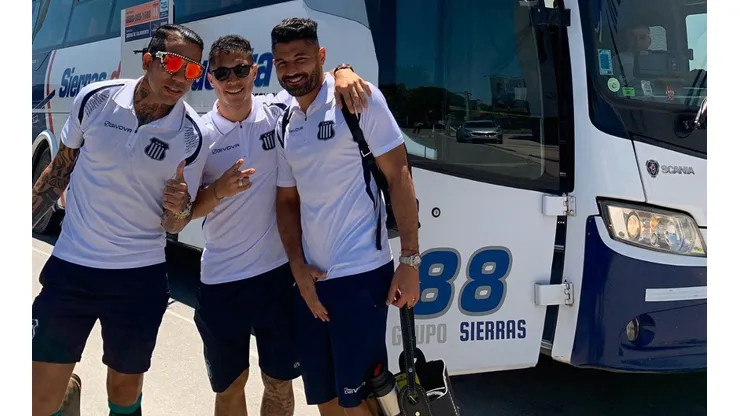 La última y vistosa pinta de Dayro Moreno con Talleres de Córdoba.
