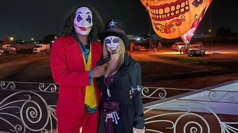 Irreconocible: Felipe Pardo se disfrazó del Joker para Halloween