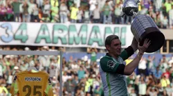 Franco Armani recordó su salida de Atlético Nacional: "Las ganas de jugar en River pudieron más"