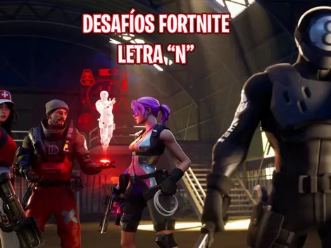 Donde esta la "N" de Fortnite de los Desafíos Semanales