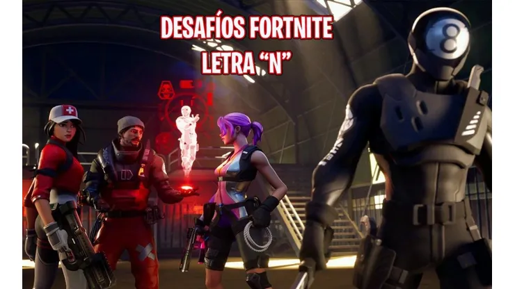 Donde esta la "N" de Fortnite de los Desafíos Semanales