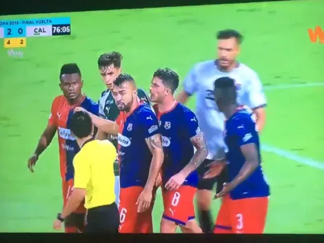 Video: Dinneno calentó a Cadavid en la final de Copa, ¿le dijo "traqueto"?