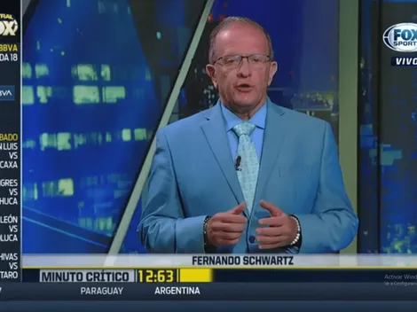 Schwartz quedó maravillado con la autocrítica de Ochoa