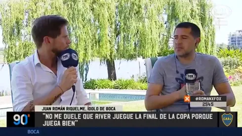 Riquelme y la eliminación de Boca ante River: "Nos faltó meter un gol más"