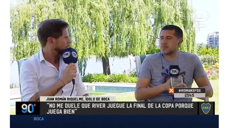 Riquelme y la eliminación de Boca ante River: "Nos faltó meter un gol más"