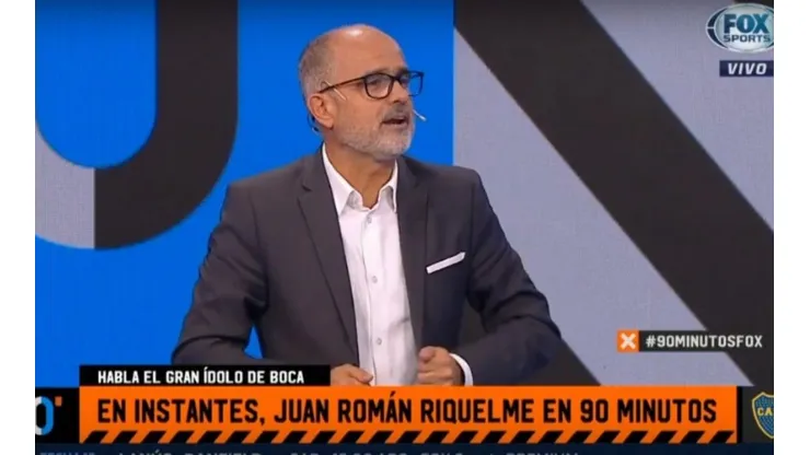 Foto del periodista en Fox Sports.