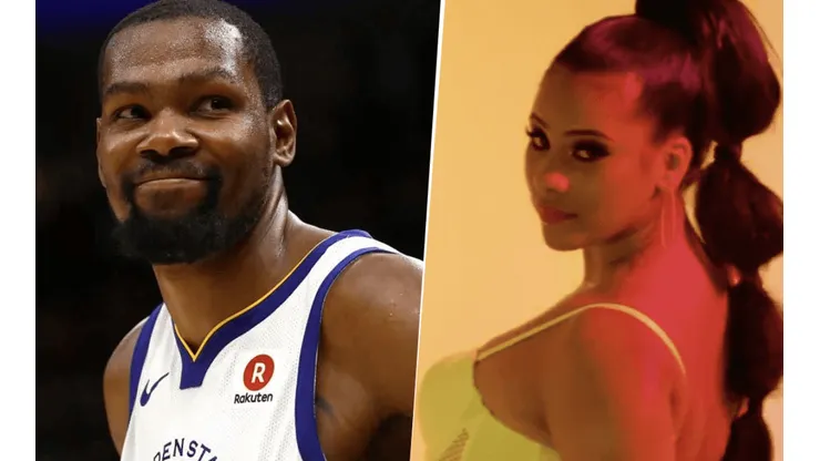 Kevin Durant intentó levantarse a la ex de un rapero y lo sus fanáticos lo pillaron