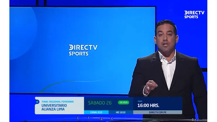 Oscar del Portal trabaja en el canal 4 y en Directv.