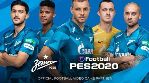 PES 2020 suma al Zenit a su lista de equipos oficiales licenciados