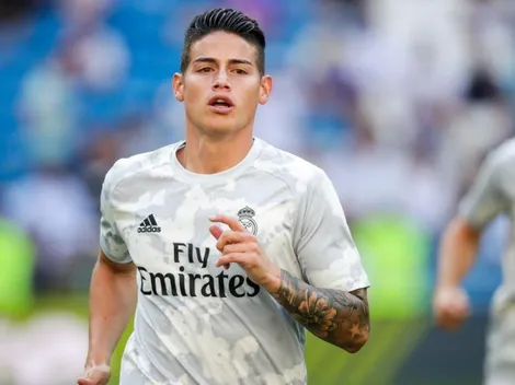 Exjugador del Real Madrid le da con todo a James: "No parece realmente profesional''