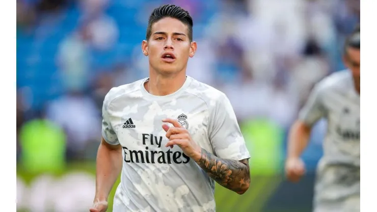 Exjugador del Real Madrid le da con todo a James: "No parece realmente profesional''