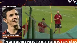 Nacho Fernández reveló qué es lo que más hace enojar a Gallardo