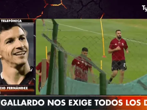 Nacho Fernández reveló qué es lo que más hace enojar a Gallardo