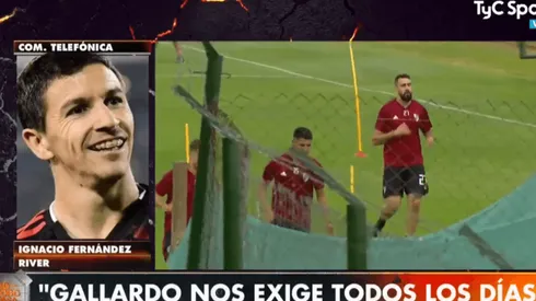 Nacho Fernández reveló qué es lo que más hace enojar a Gallardo