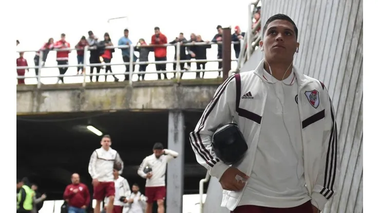 Juan Fernando Quintero, jugador de River Plate en Argentina.