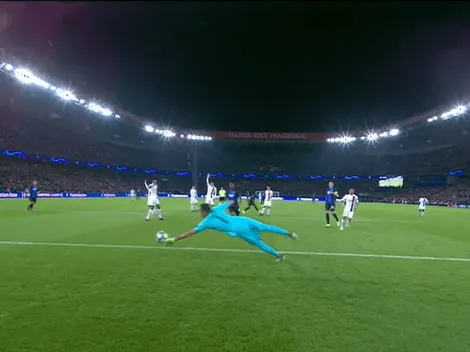 ¡Una bestia! La doble atajada de Keylor Navas para salvar al PSG