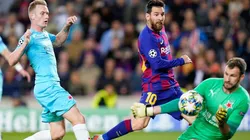 La actitud que le recriminó el arquero del Slavia Praha a las estrellas del Barcelona