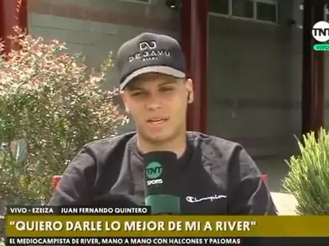 Juanfer sobre los hinchas de River: "Hacen que el club sea cada día más grande"