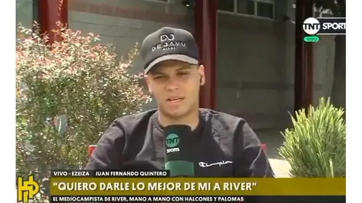 Juanfer sobre los hinchas de River: "Hacen que el club sea cada día más grande"