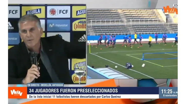 Carlos Queiroz anunció que Medellín será la casa de la Selección Colombia para la Copa América