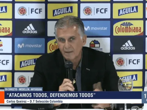 Así justificó Queiroz la no convocatoria de Juanfer Quintero y Rafael Santos Borré