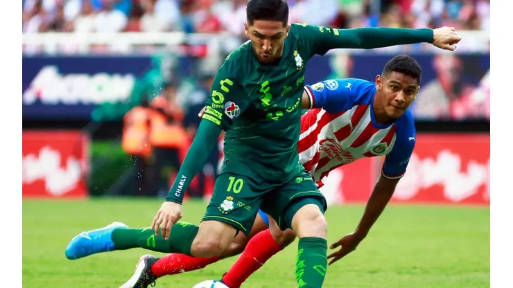 Santos vs. Chivas (Foto: Jam Media)