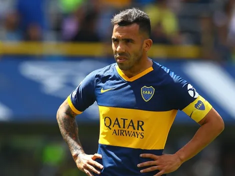 Parte médico oficial de Boca: se desgarró Carlos Tevez