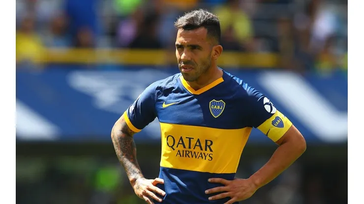 Parte médico oficial de Boca: se desgarró Carlos Tevez