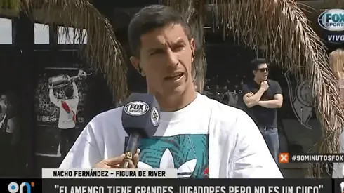 Nacho Fernández dio detalles de la relación que mantiene Gallardo con el plantel de River