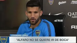El central en conferencia de prensa.