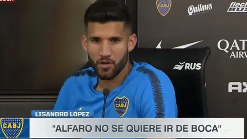 El central en conferencia de prensa.