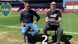 Sand confesó que de chico era hincha del Xeneize y eligió entre hacerle un gol a River o Boca