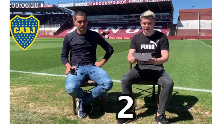 Sand confesó que de chico era hincha del Xeneize y eligió entre hacerle un gol a River o Boca