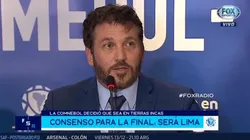 Alejandro Domínguez, presidente de la CONMEBOL.