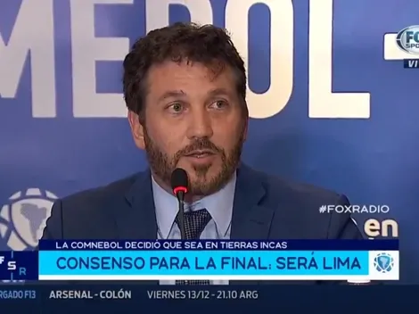 Domínguez explicó qué pasará con los hinchas que compraron entradas para la final